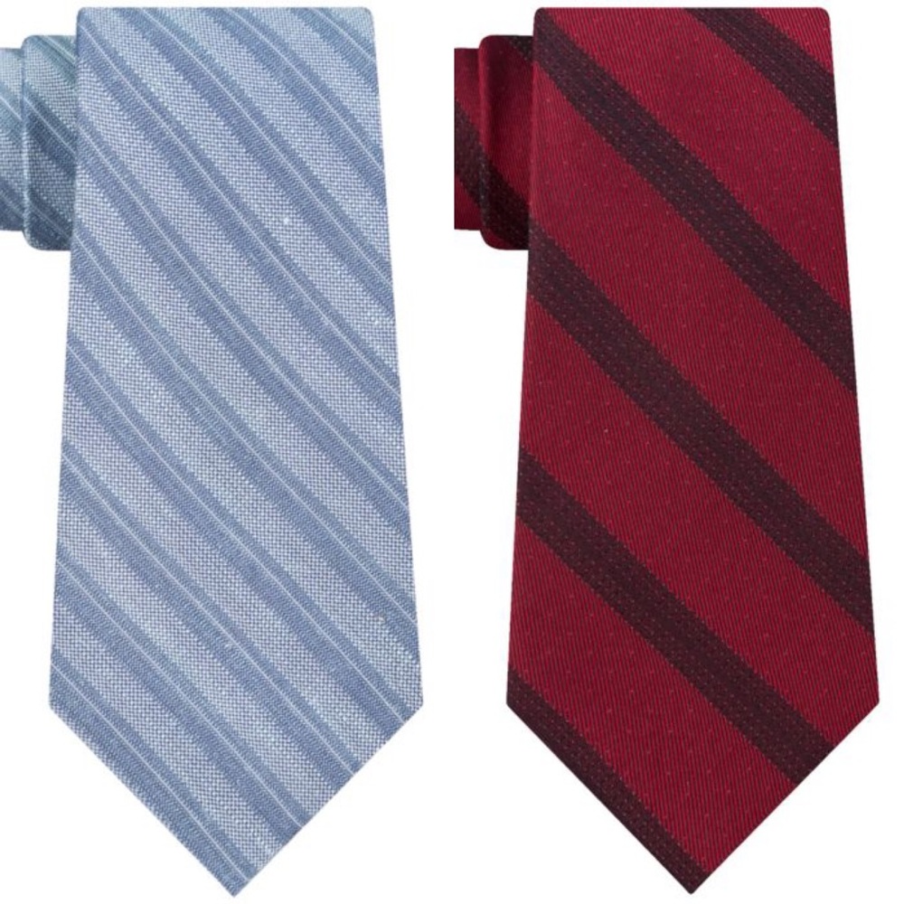 Calvin Klein Designer Silk Ties